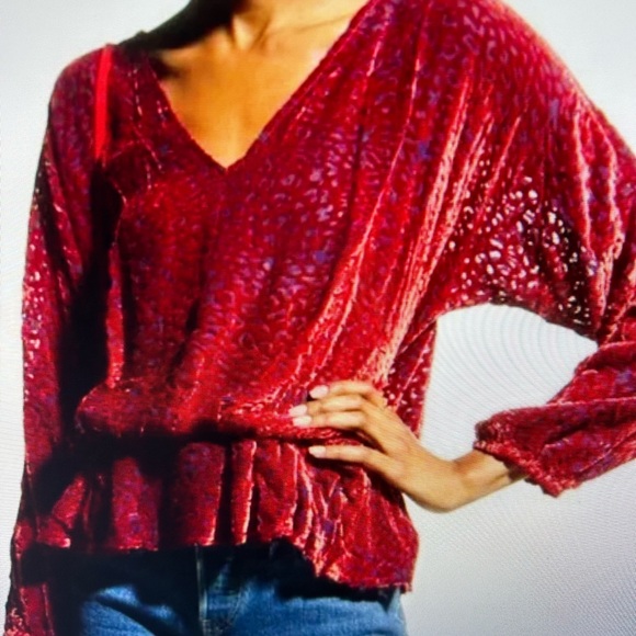 Johnny Was Chaka Peplum Top - Picture 6 of 6